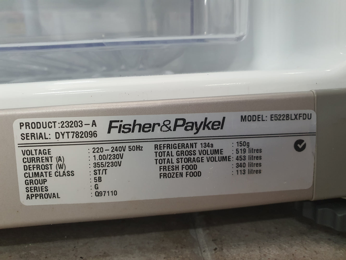 Fisher&Paykel 519L Refrigerator Cheap World Online