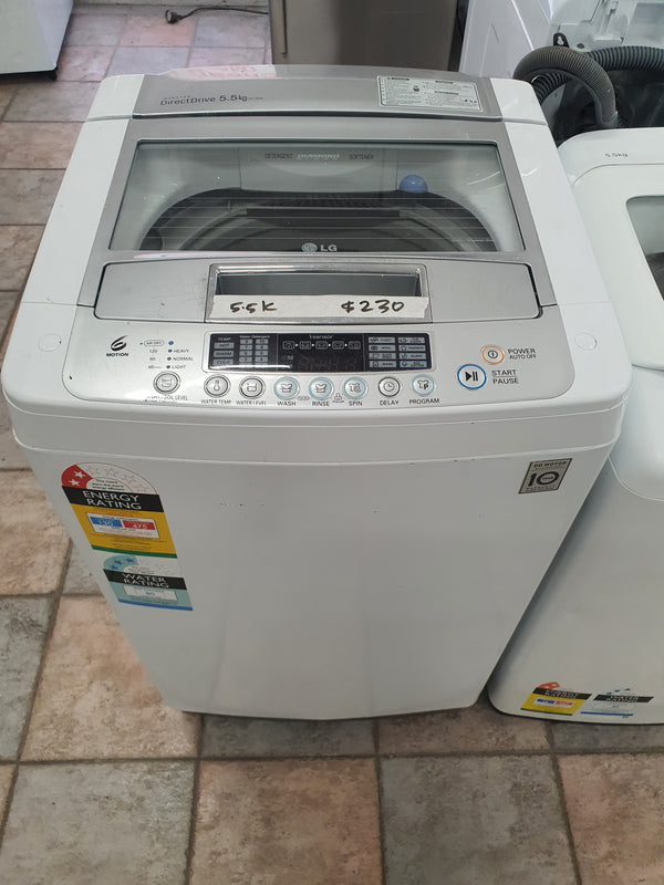Lg 5.5.5k top loader washing machine Cheap World Online