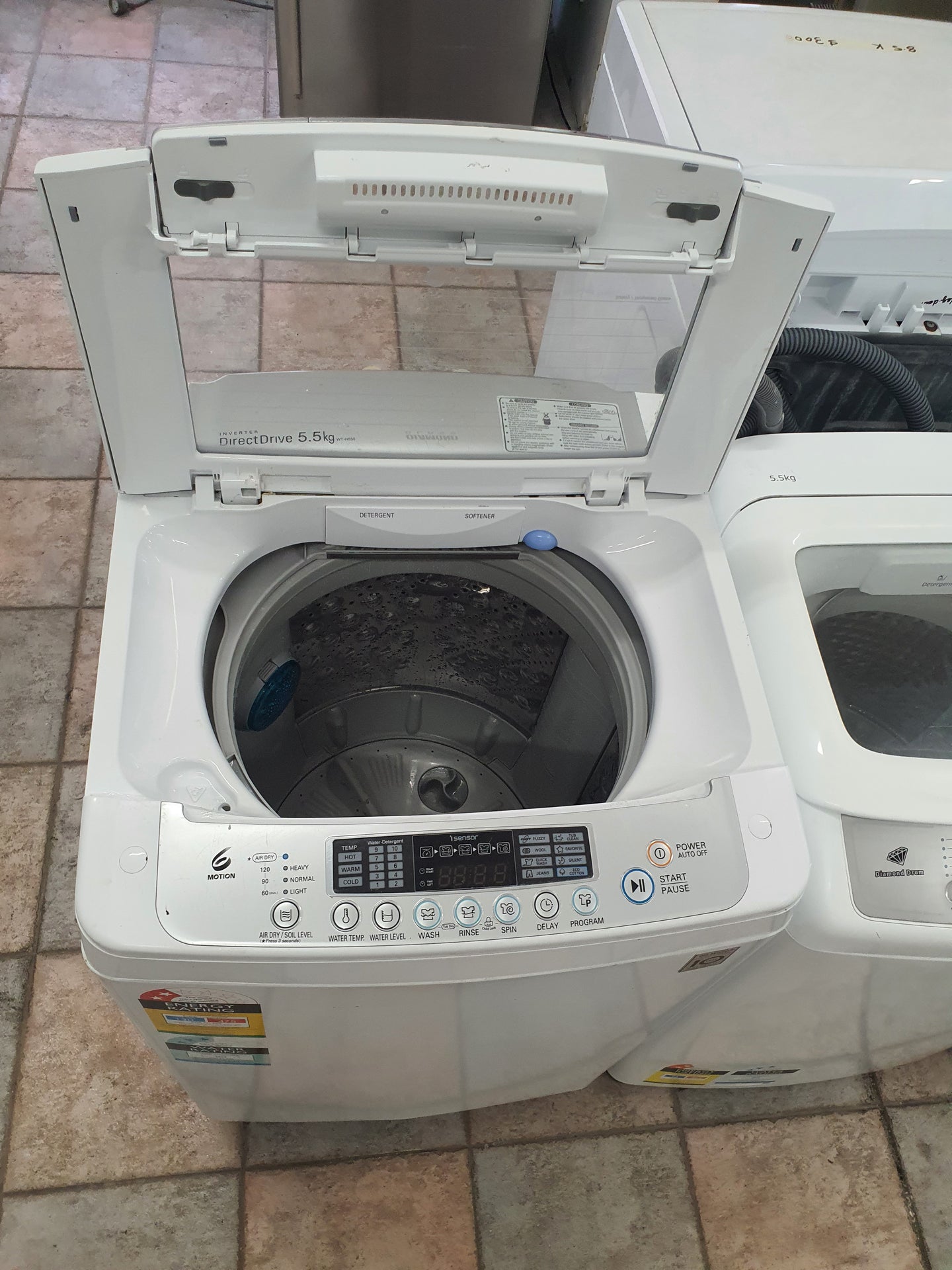 Lg 5.5.5k top loader washing machine Cheap World Online