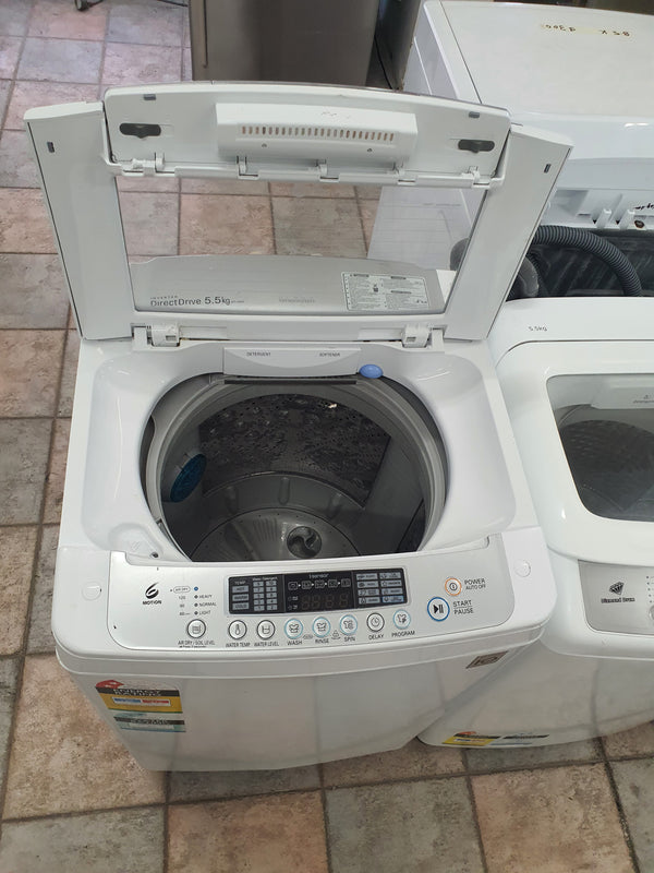 Lg 5.5.5k top loader washing machine Cheap World Online