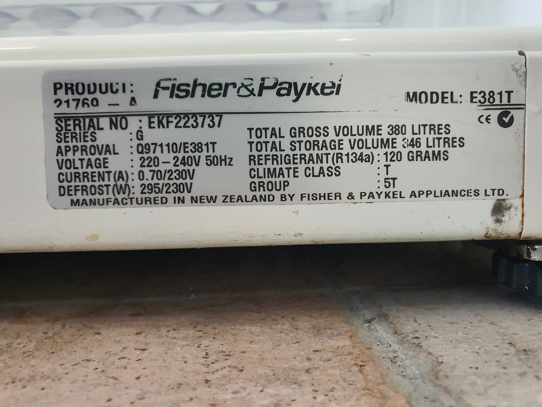 Fisher&Paykel 380L Refrigerator Cheap World Online