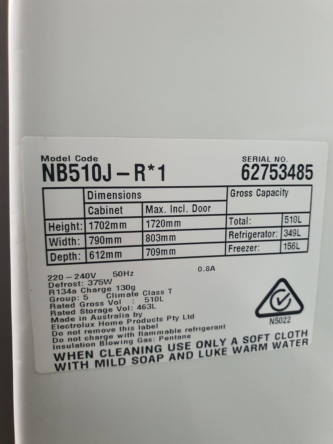 Electrolux 510L Refrigerator Cheap World Online