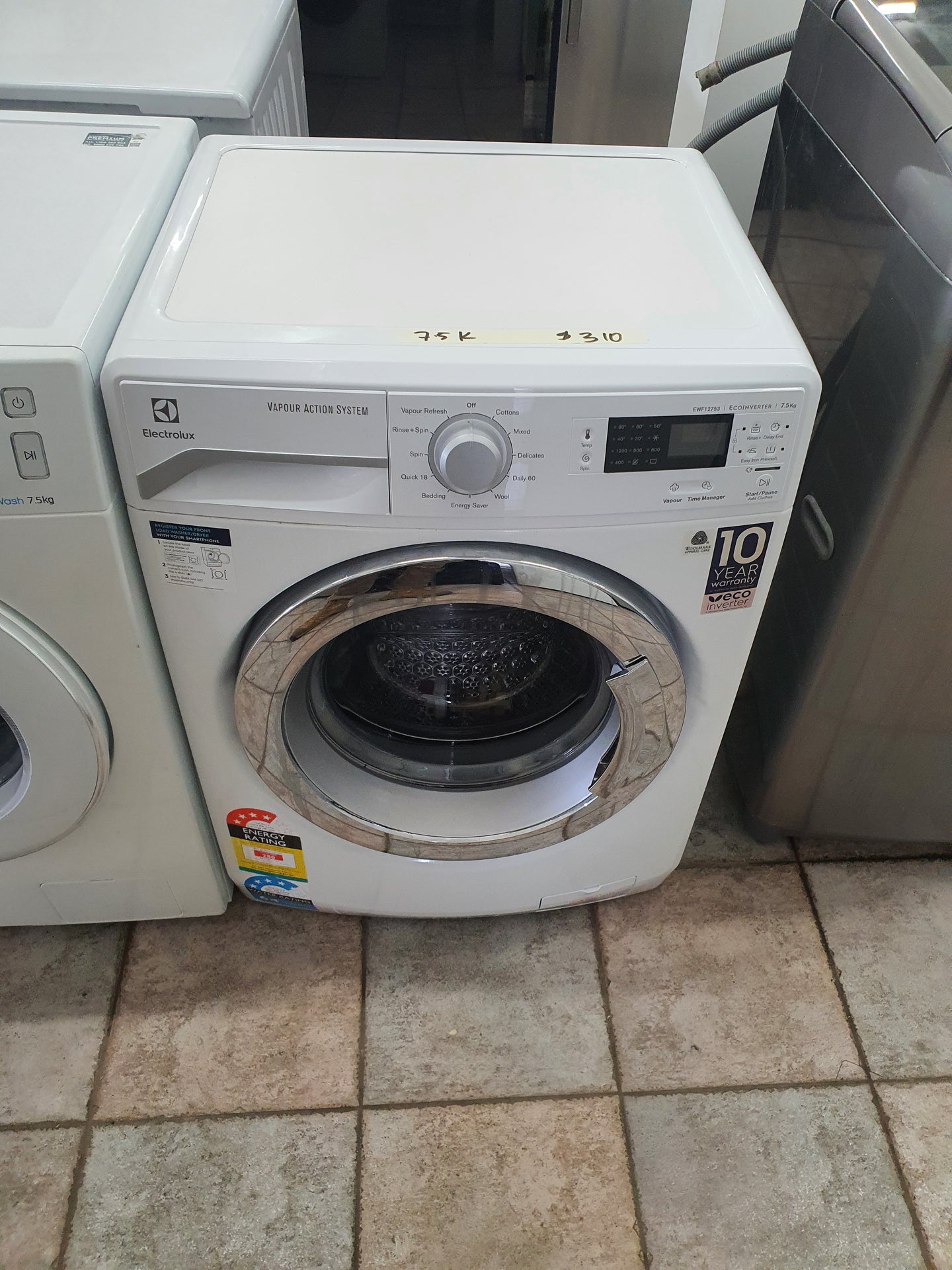 Electrolux 7.5kg front loader washing machine Cheap World Online