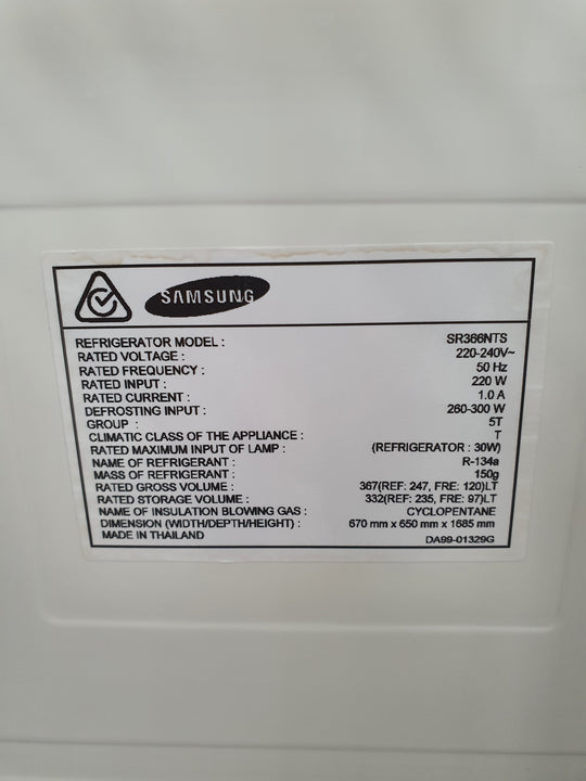 Samsung 367L Refrigerator Cheap World Online