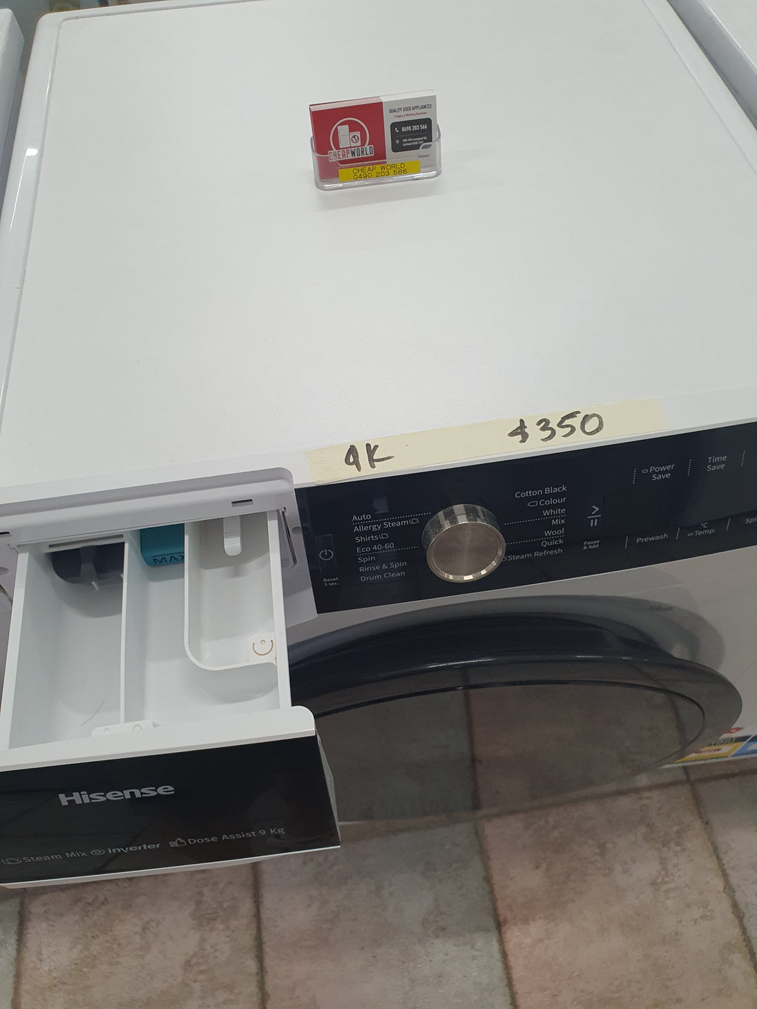 Hisense 9k Front loader Cheap World Online