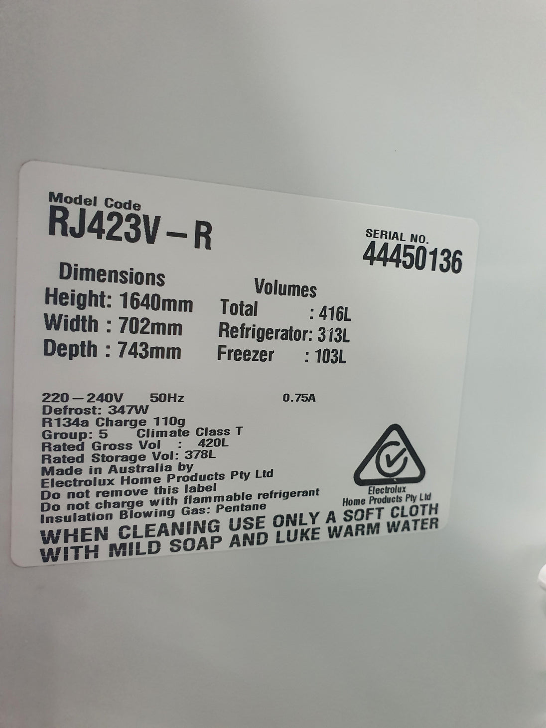 Westinghouse 416L Refrigerator Cheap World Online