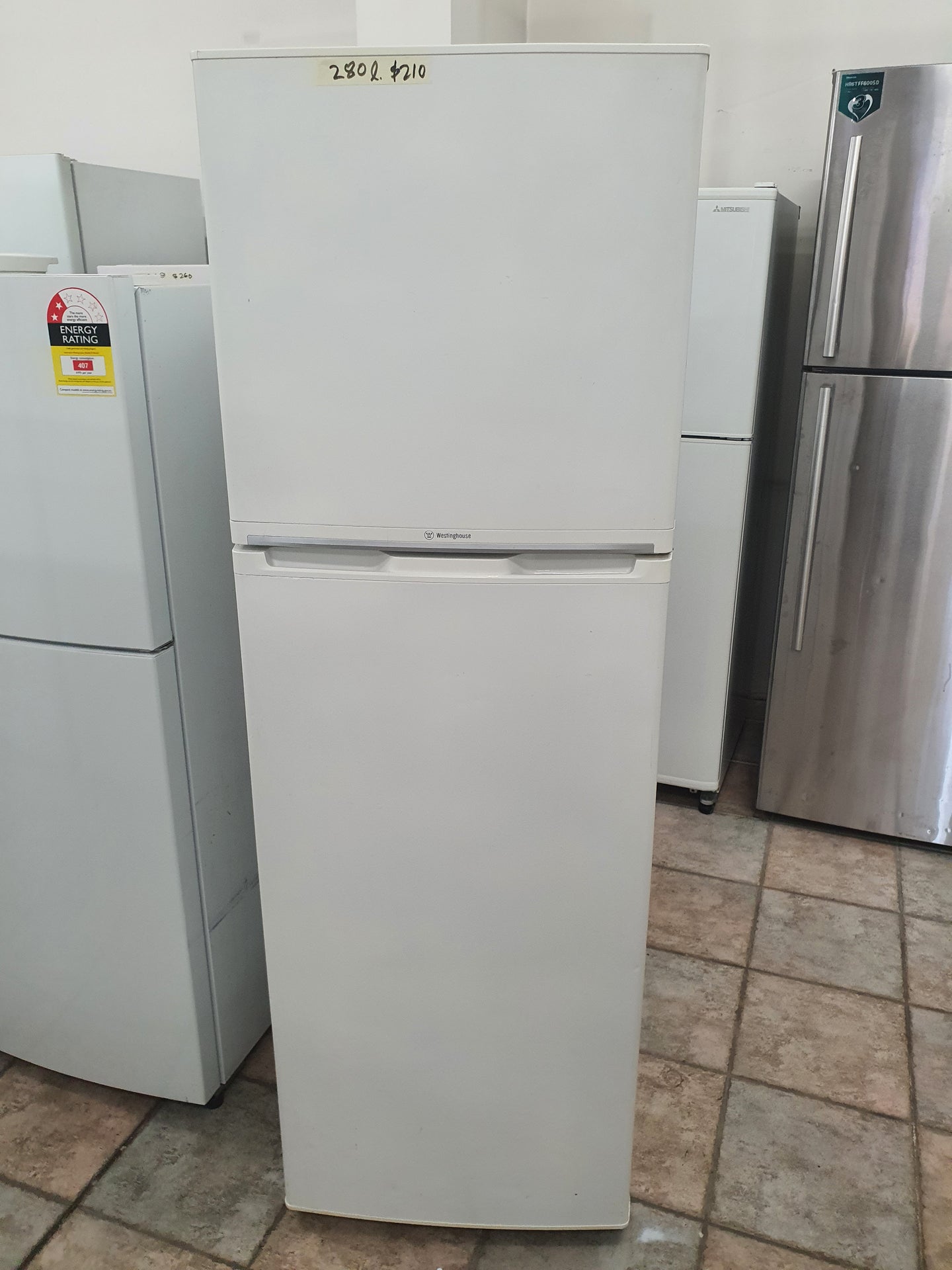 Westinghouse 280L Refrigerator Cheap World Online