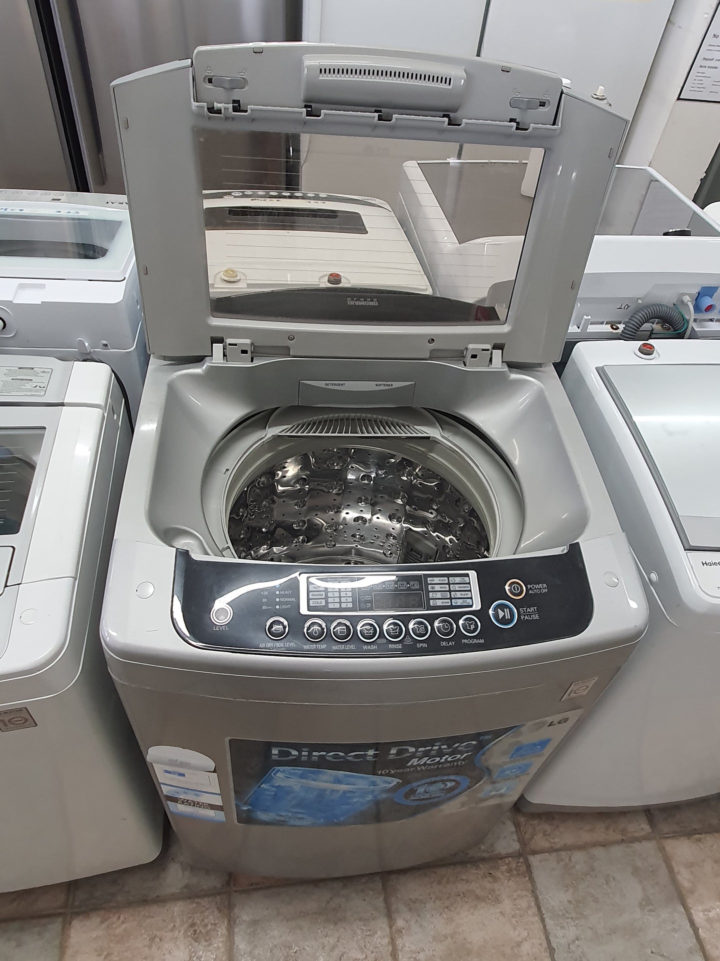 Lg 9.5kg toploader washing machine Cheap World Online