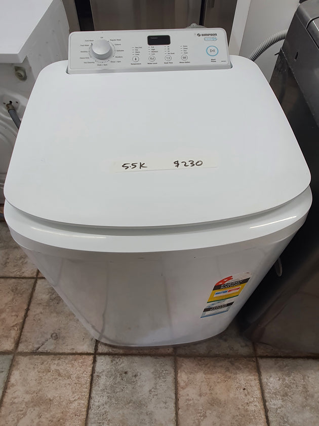 Simpson 5.5 kg top loader washing machine Cheap World Online