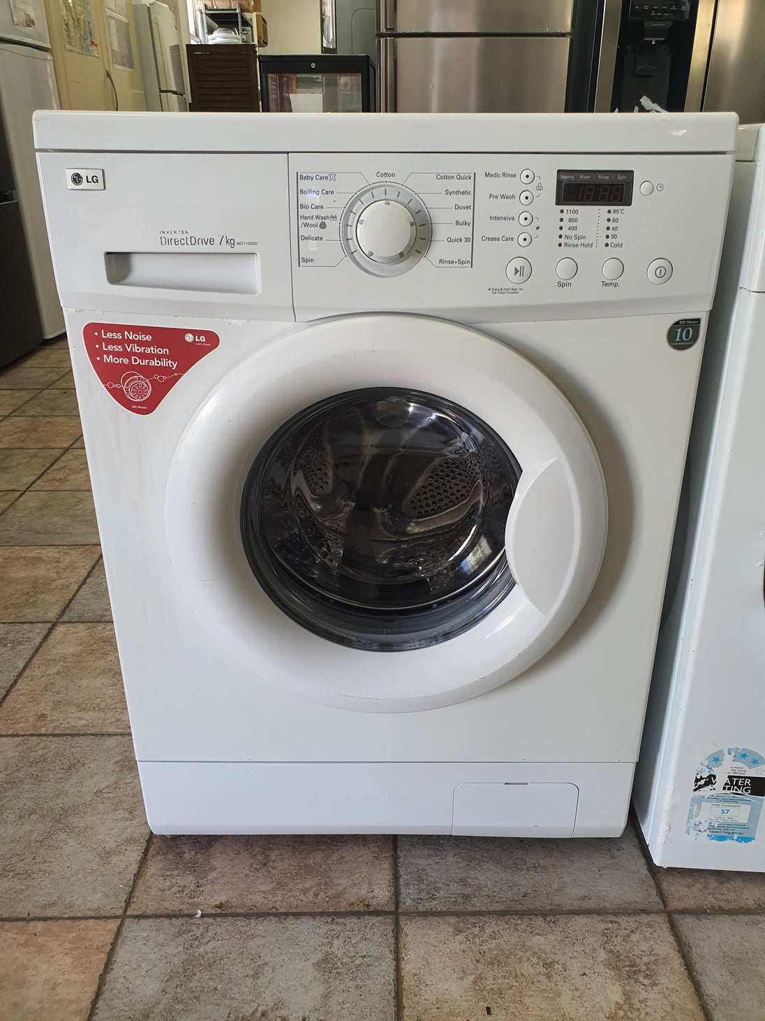 LG 7 kg front loader washing machine Cheap World Online