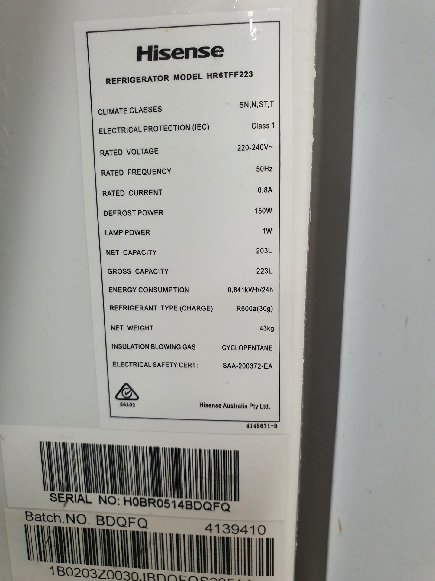 Hisense 223L Refrigerator Cheap World Online