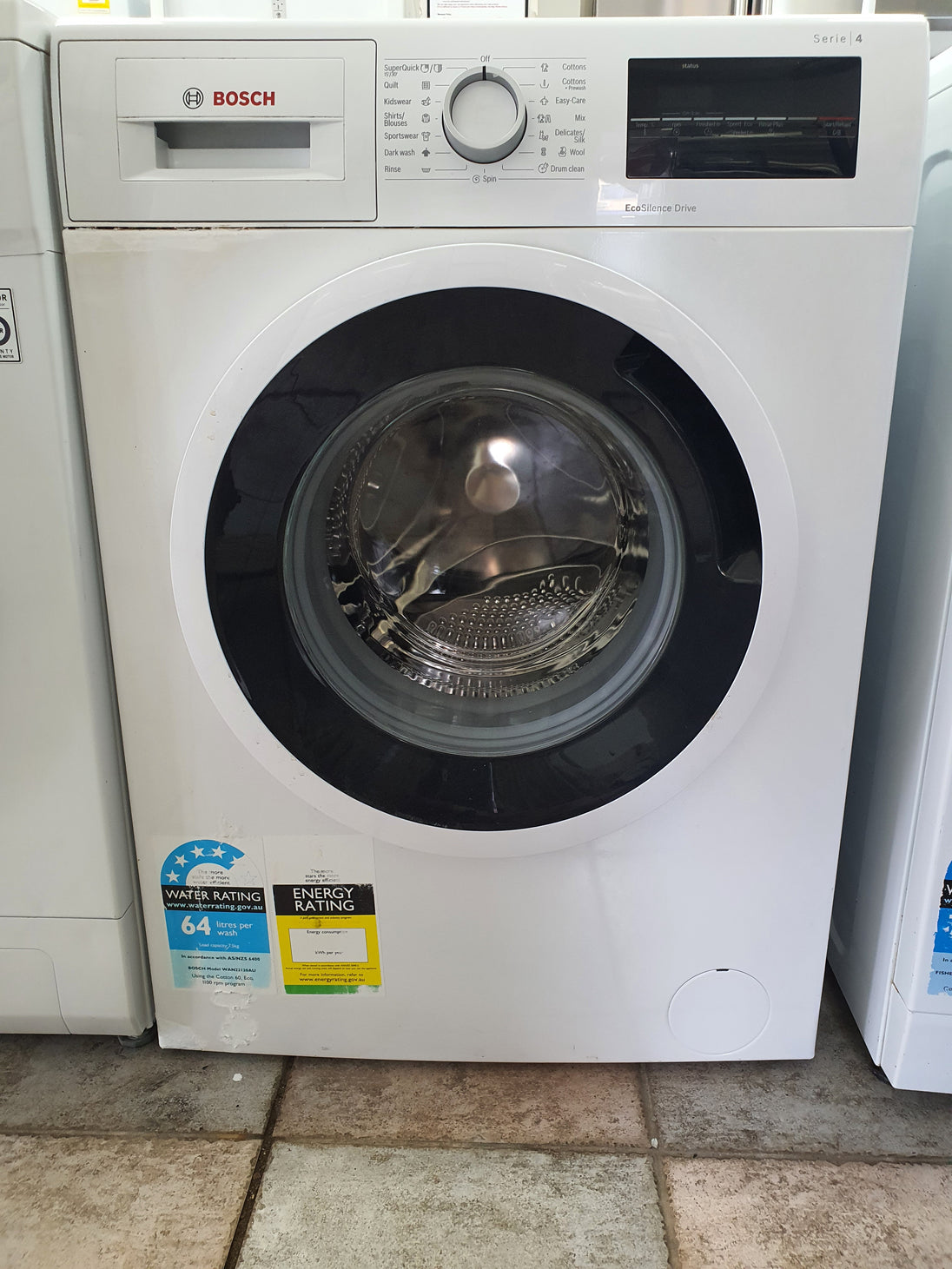 Bosch 7.5kg front loader washing machine Cheap World Online