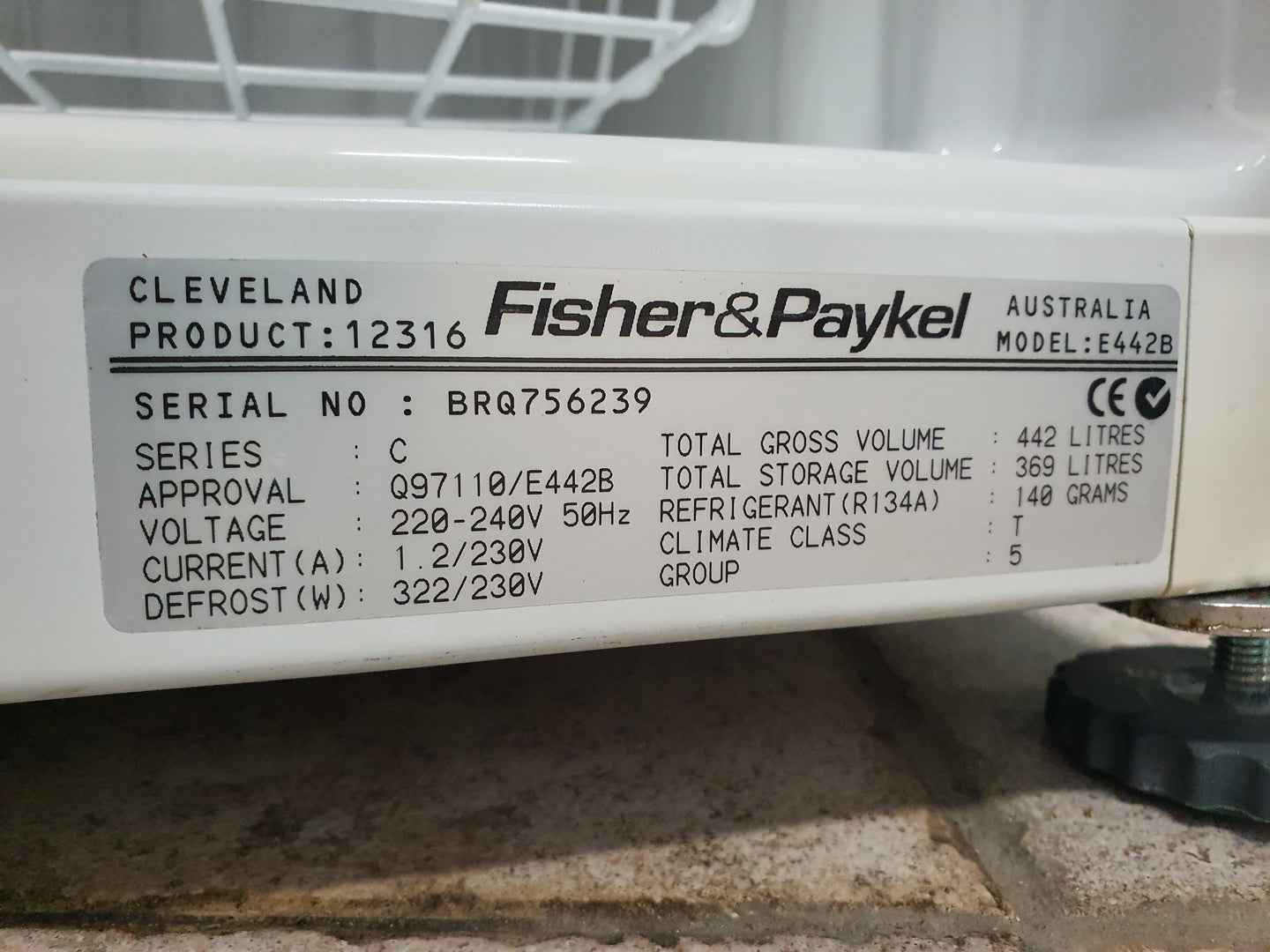 Fisher&Paykel 442L Refrigerator Cheap World Online