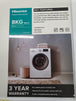 Hisense 8kg front loader washing machine Cheap World Online