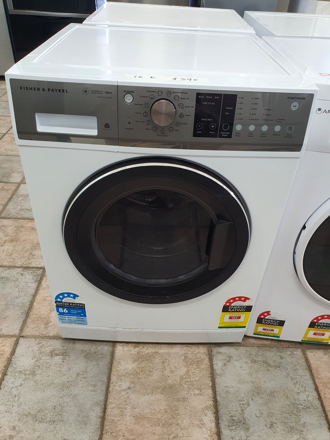 Fisher&Paykel 10 kg front loader washing machine Cheap World Online