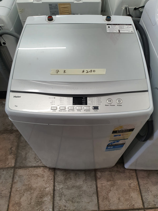 Haier 7kg toploader washing machine Cheap World Online