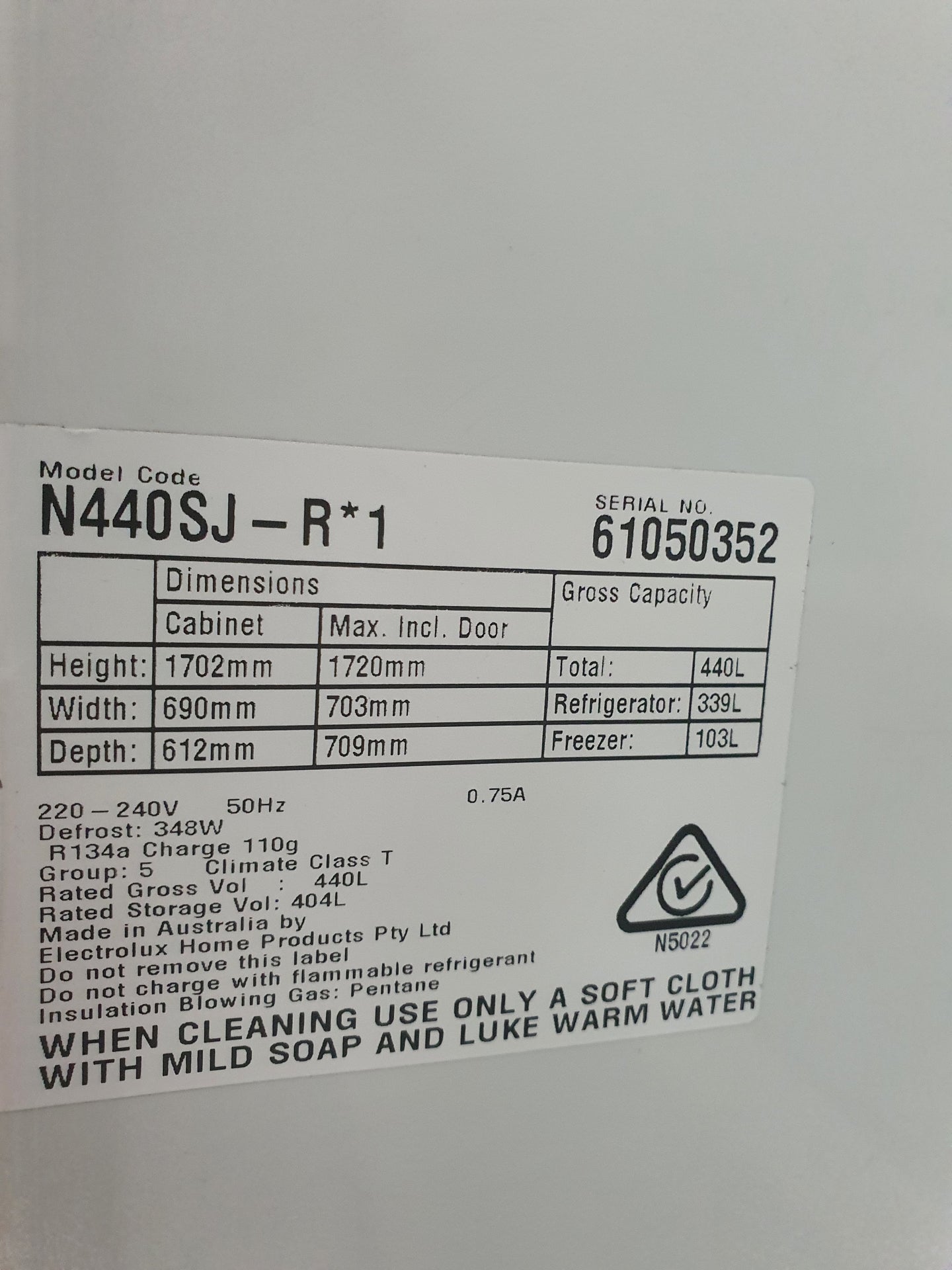 Electrolux 440L Refrigerator Cheap World Online