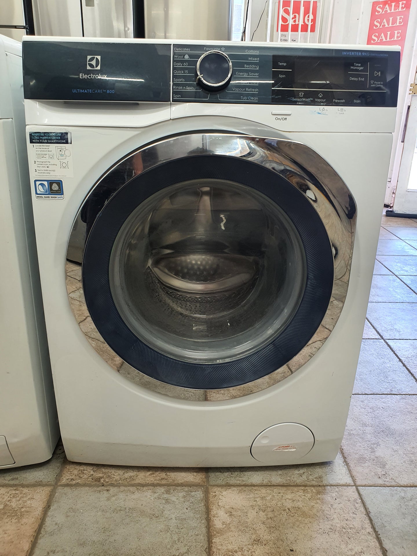 Electrolux 9kg front loader washing machine Cheap World Online