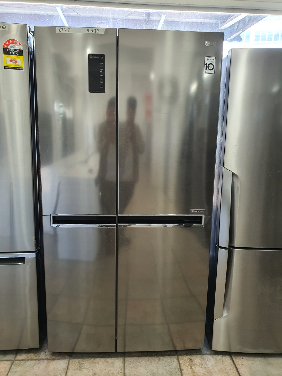 LG 626 L double door Refrigerator Cheap World Online