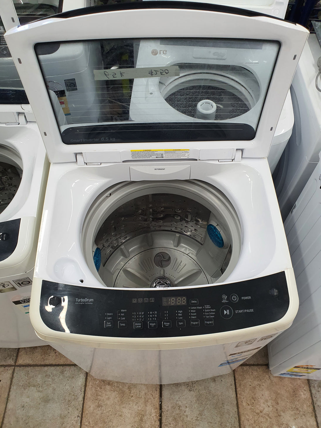 Lg 6.5kg top loader washing machine Cheap World Online