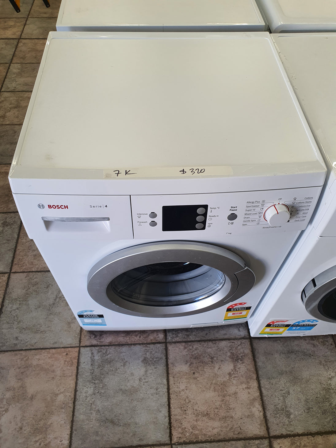 Bosch 7k front loader washing machine Cheap World Online