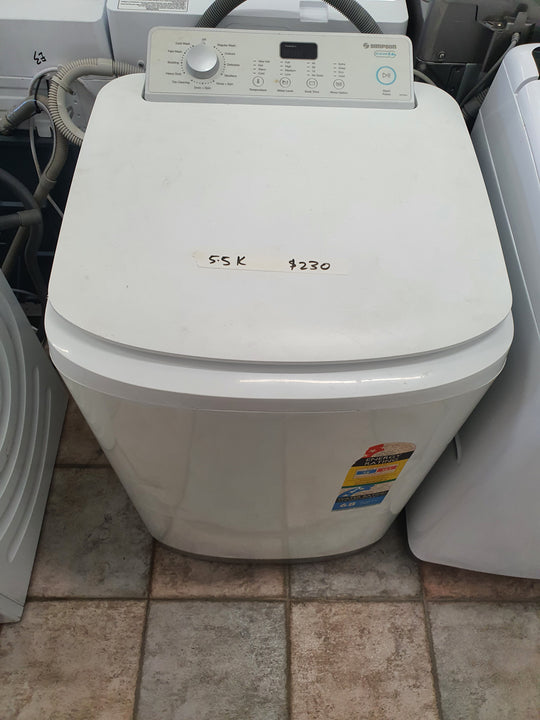 Simpson 5.5k Top loader washing machine Cheap World Online