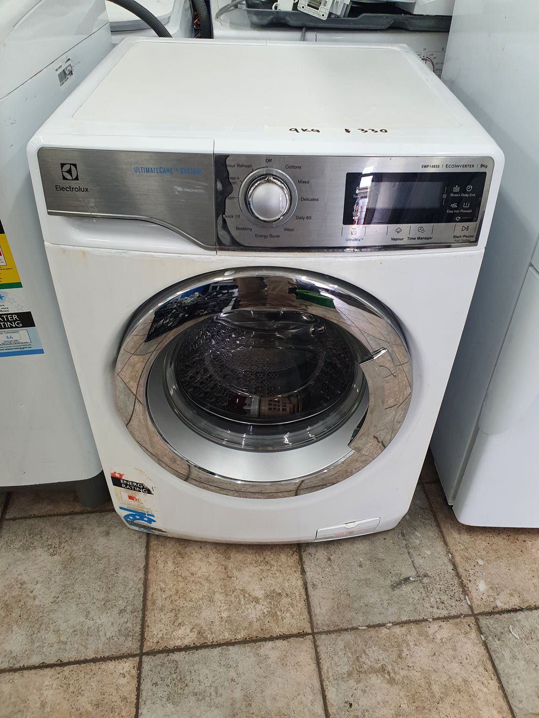 Electrolux 9kg front loader washing machine Cheap World Online