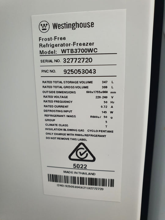Westinghouse 347L Refrigerator Cheap World Online