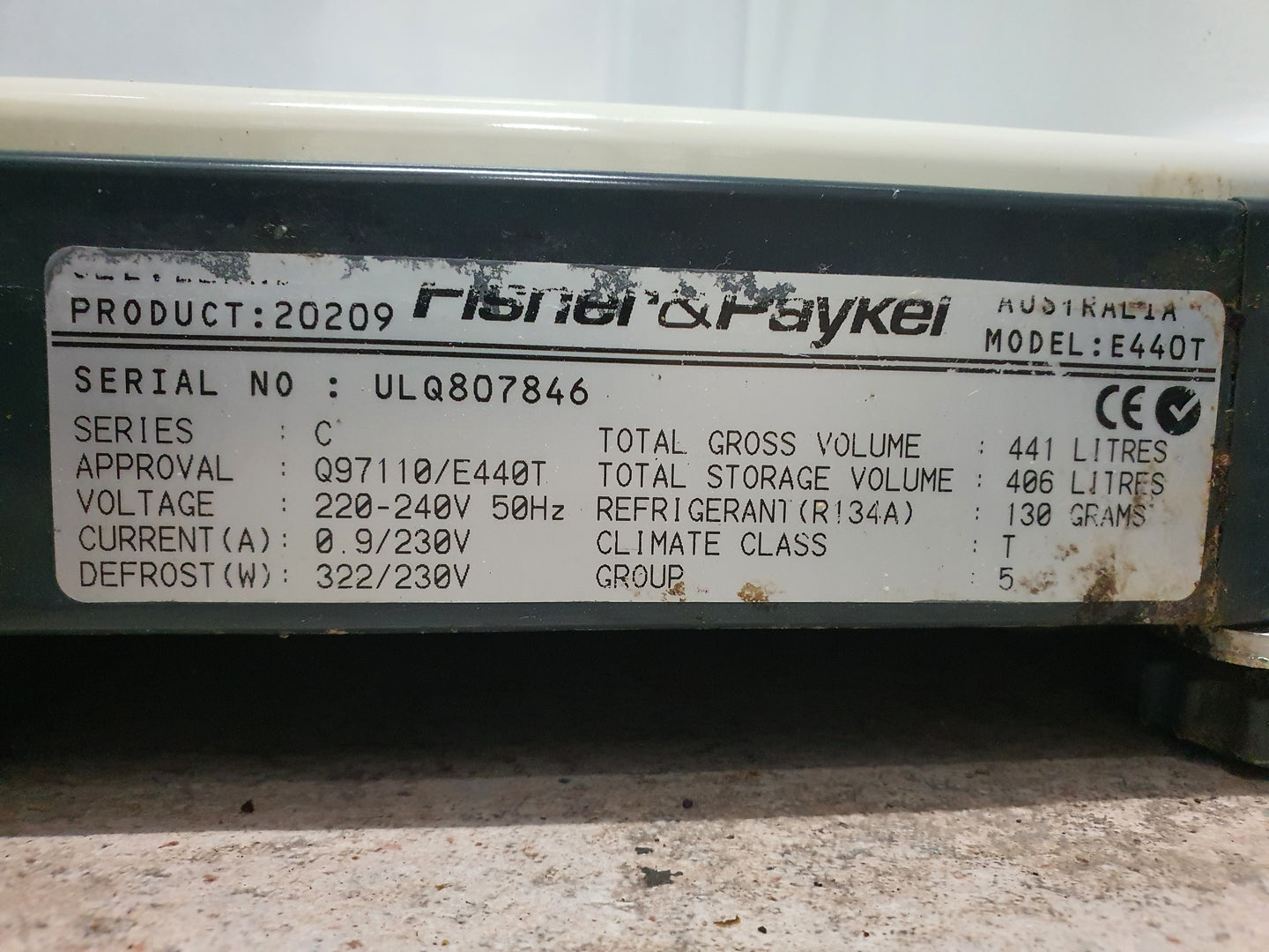 Fisher&Paykel 441L Refrigerator Cheap World Online