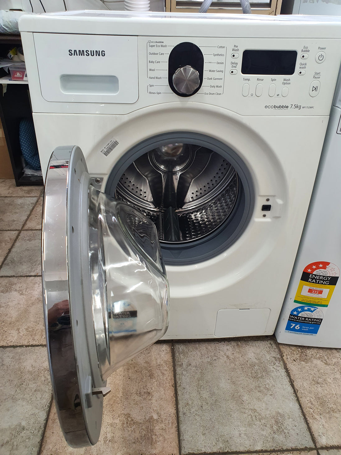 Samsung 7.5k front loader washing machine Cheap World Online