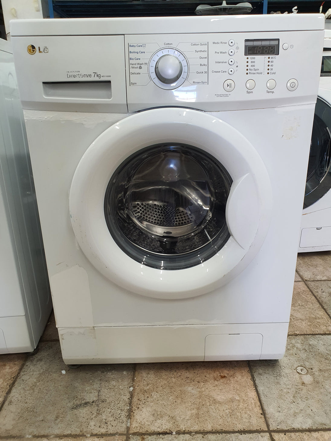 Lg 7kg front loader washing machine Cheap World Online