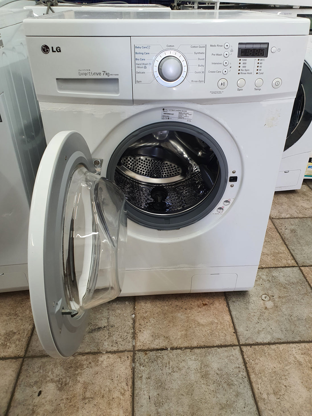 Lg 7kg front loader washing machine Cheap World Online