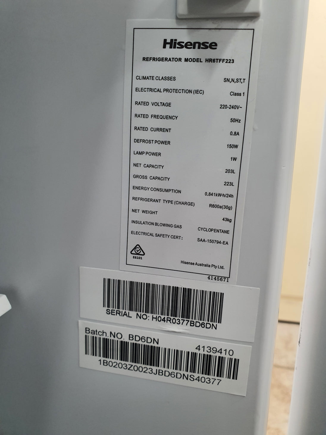 Hisense 223L Refrigerator Cheap World Online