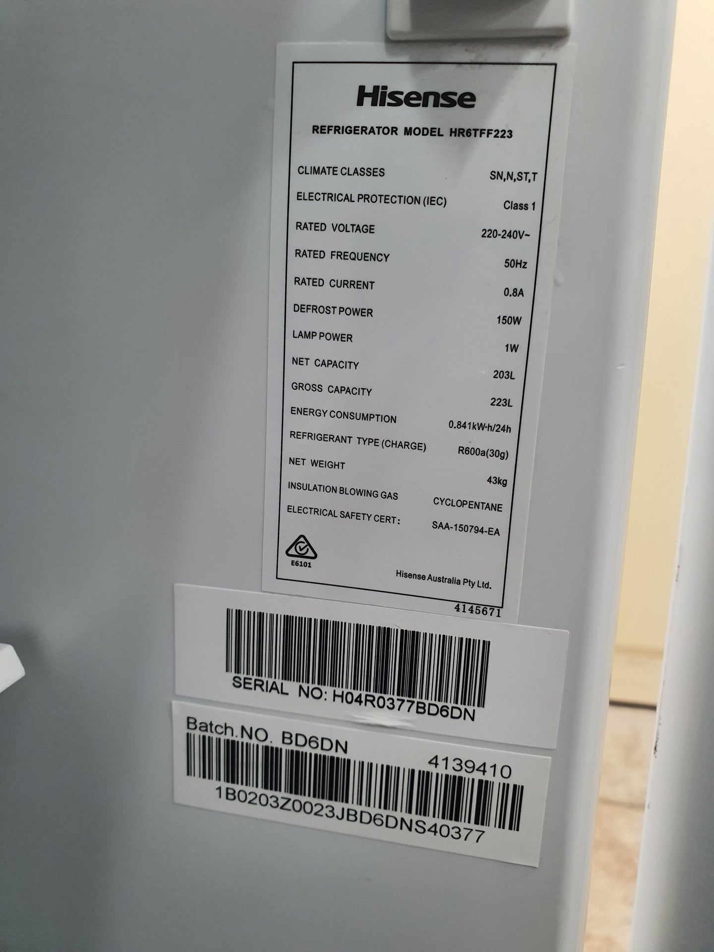 Hisense 223L Refrigerator Cheap World Online