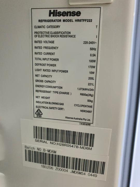 Hisense 221L Refrigerator Cheap World Online