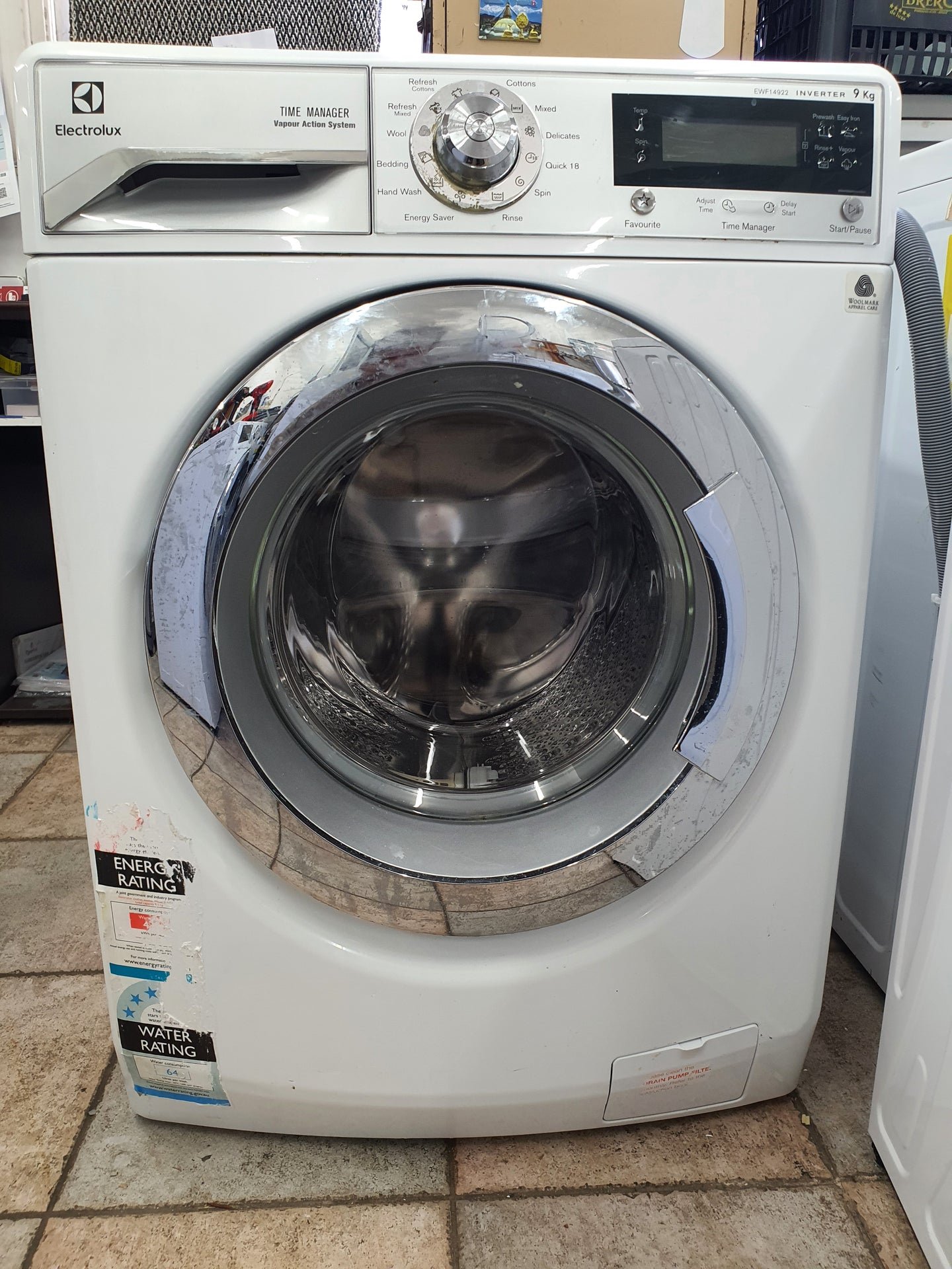 Electrolux 9kg front loader washing machine Cheap World Online