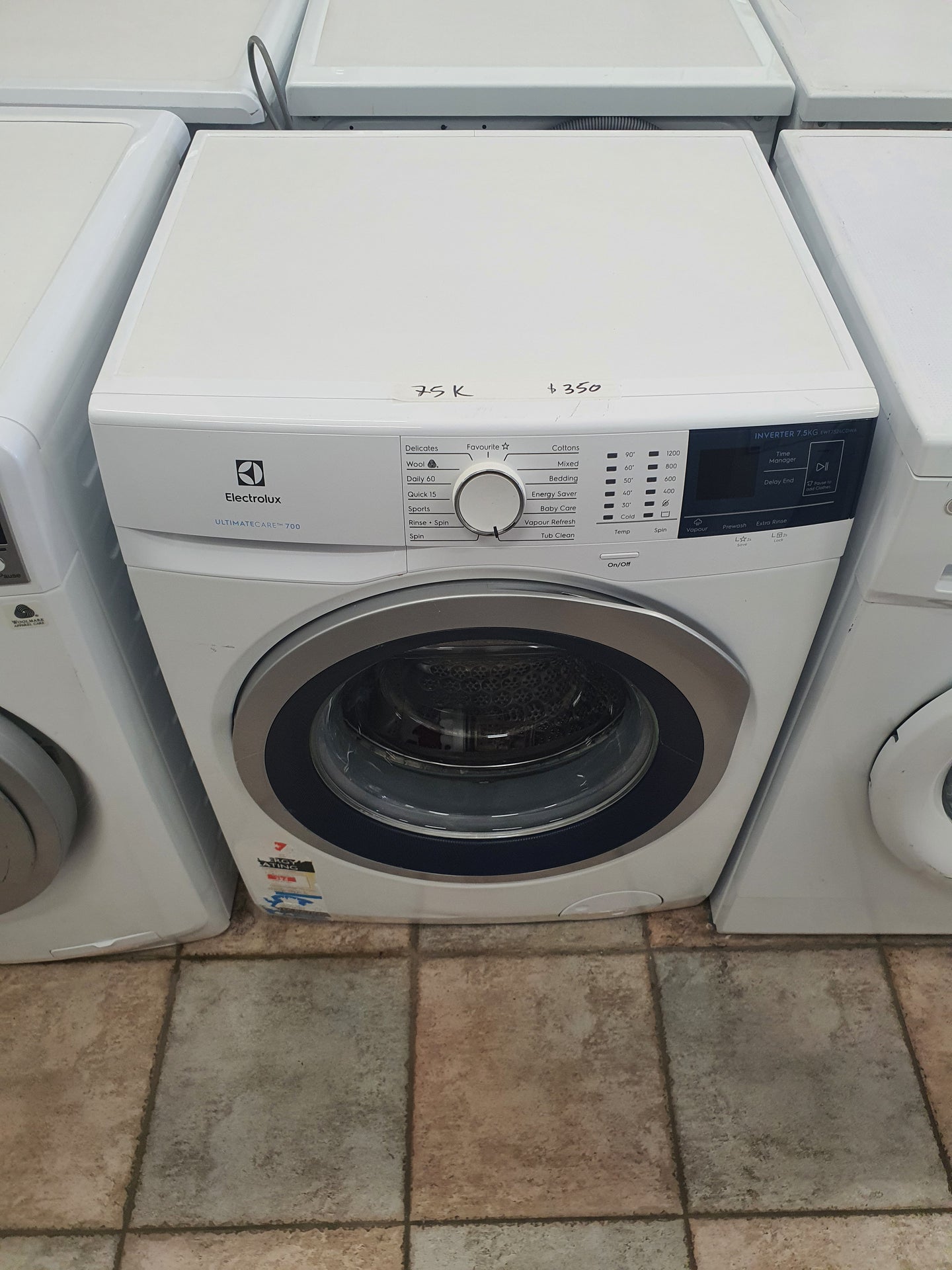 Electrolux 7.5kg front loader washing machine Cheap World Online