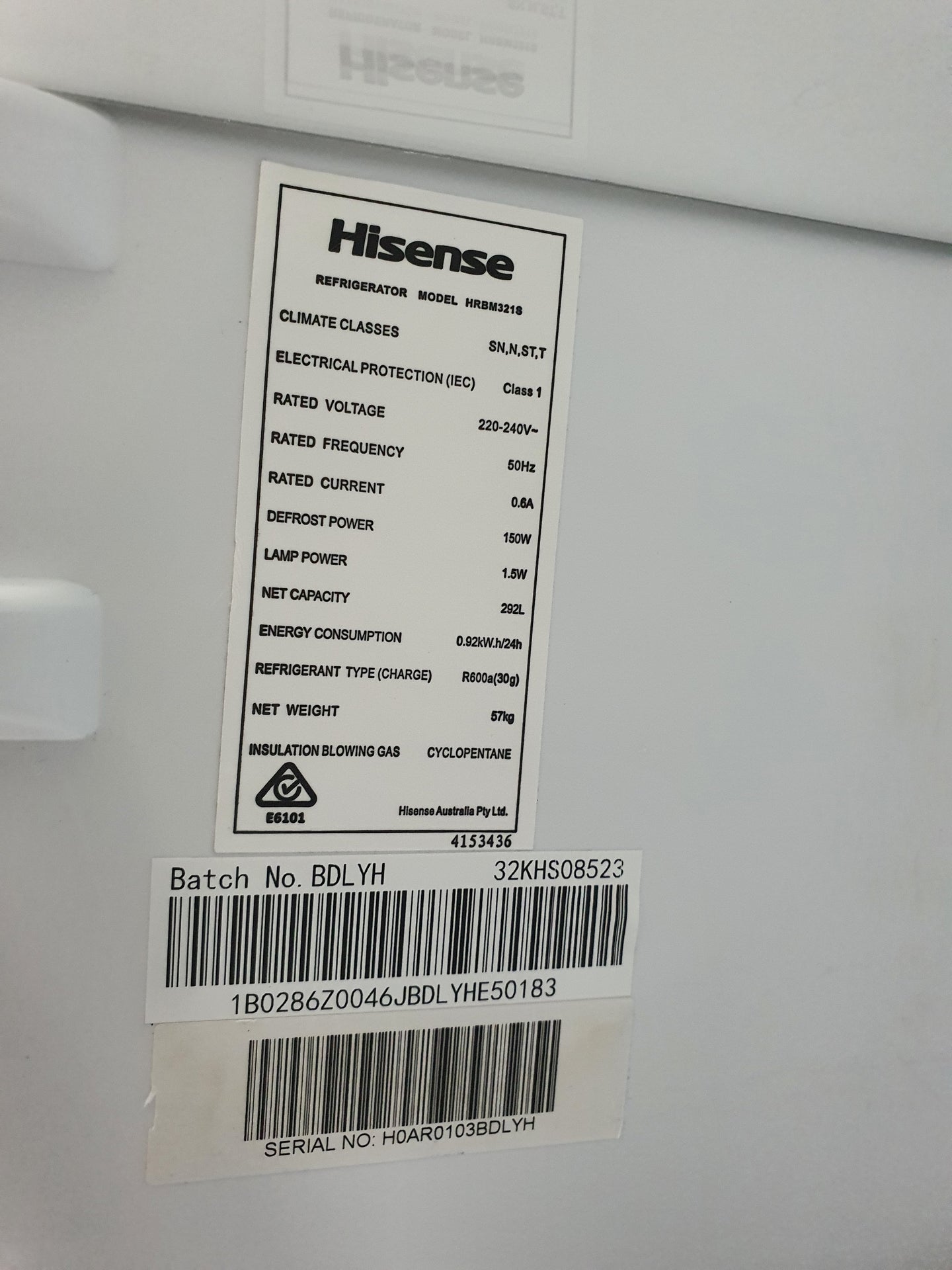 Hisense 292L Refrigerator Cheap World Online