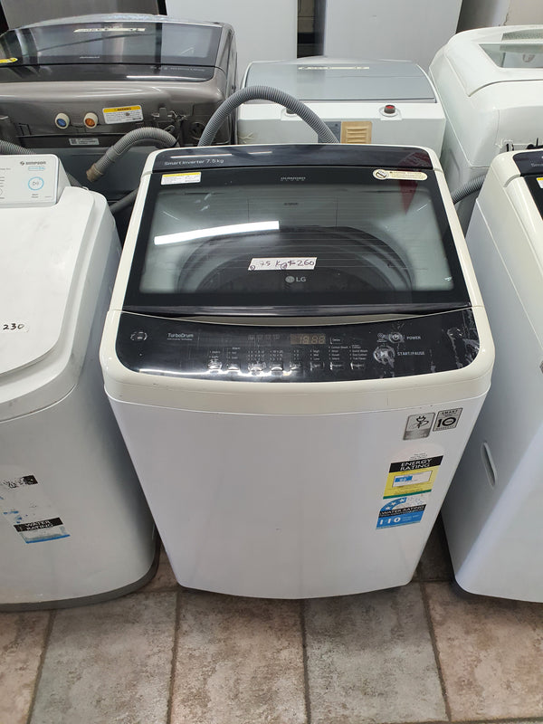 LG 7.5kg toploader washing machine Cheap World Online