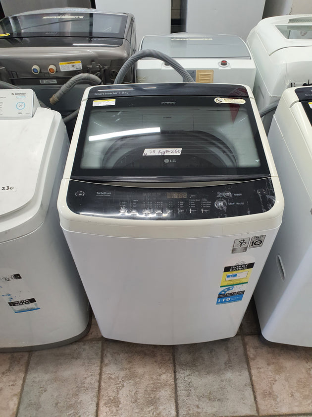 LG 7.5kg toploader washing machine Cheap World Online