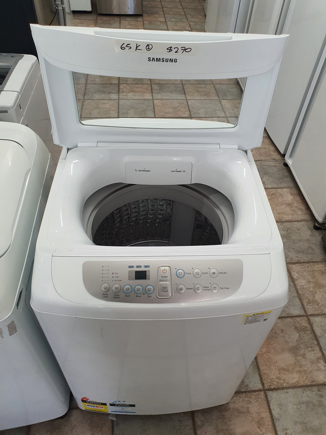 Samsung 6.5k Top loader washing machine Cheap World Online