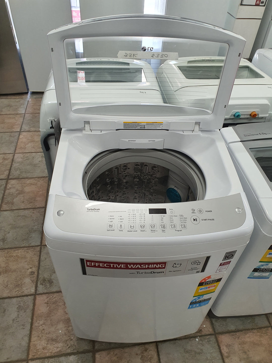 LG 8.5kg top loader washing machine Cheap World Online