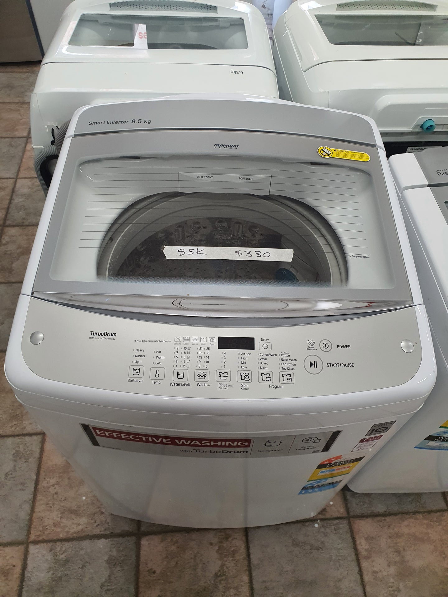 LG 8.5kg top loader washing machine Cheap World Online