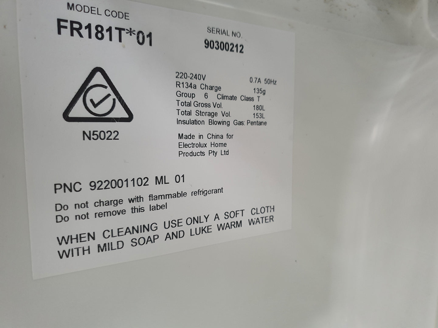 Westinghouse 180L freezer only Cheap World Online