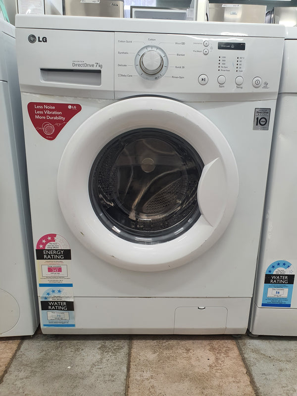 Lg 7kg front loader washing machine Cheap World Online