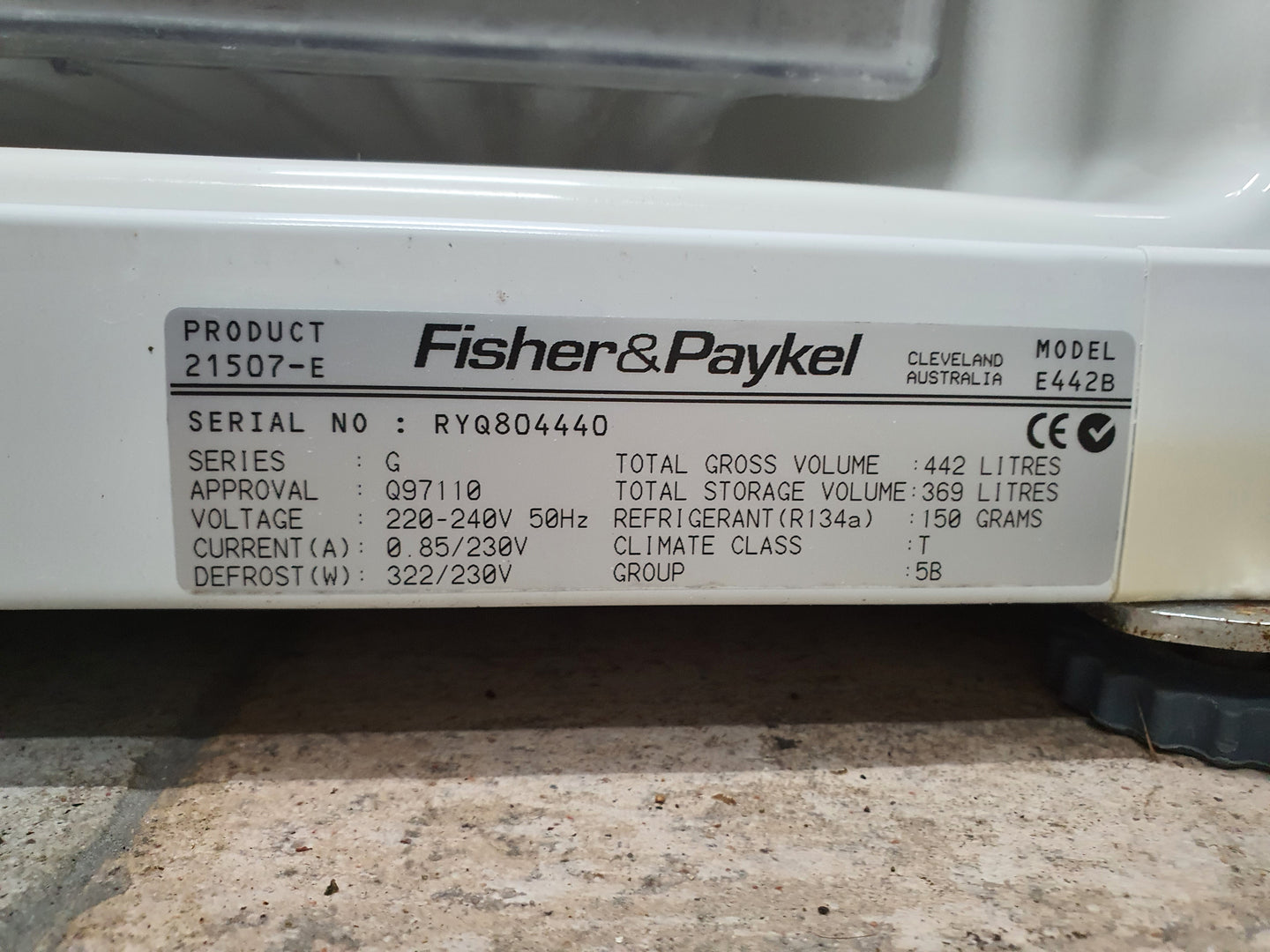 Fisher&Paykel 442L Refrigerator Cheap World Online
