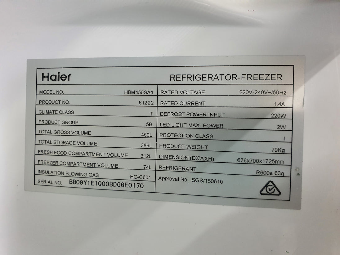 Haier 450L Refrigerator Cheap World Online