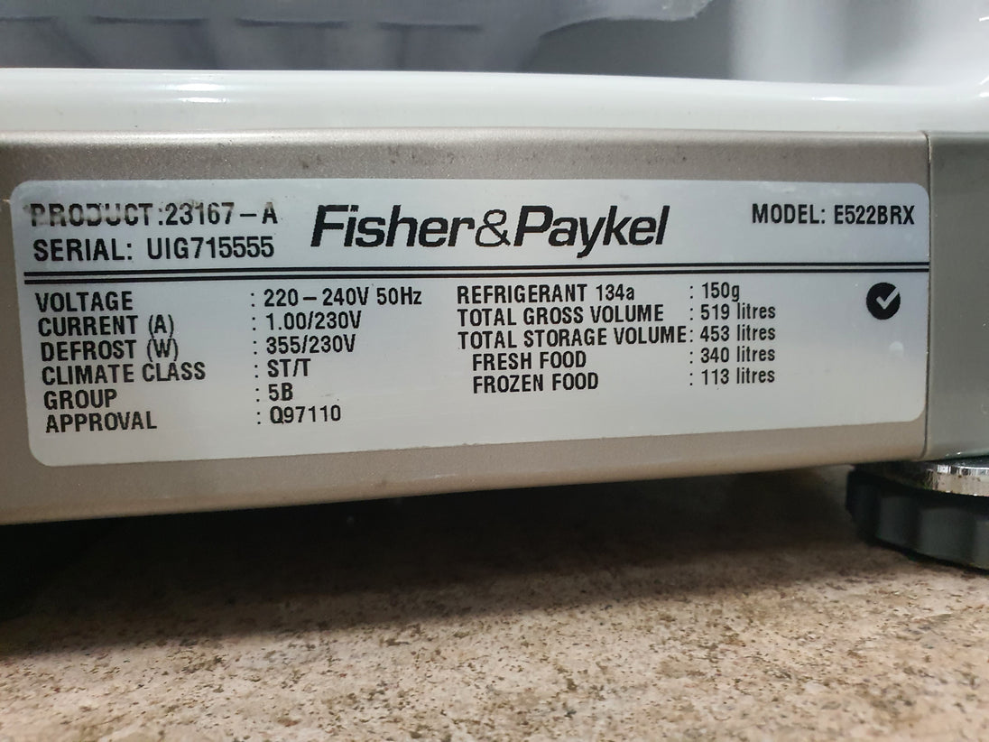 Fisher&Paykel 519L Refrigerator Cheap World Online
