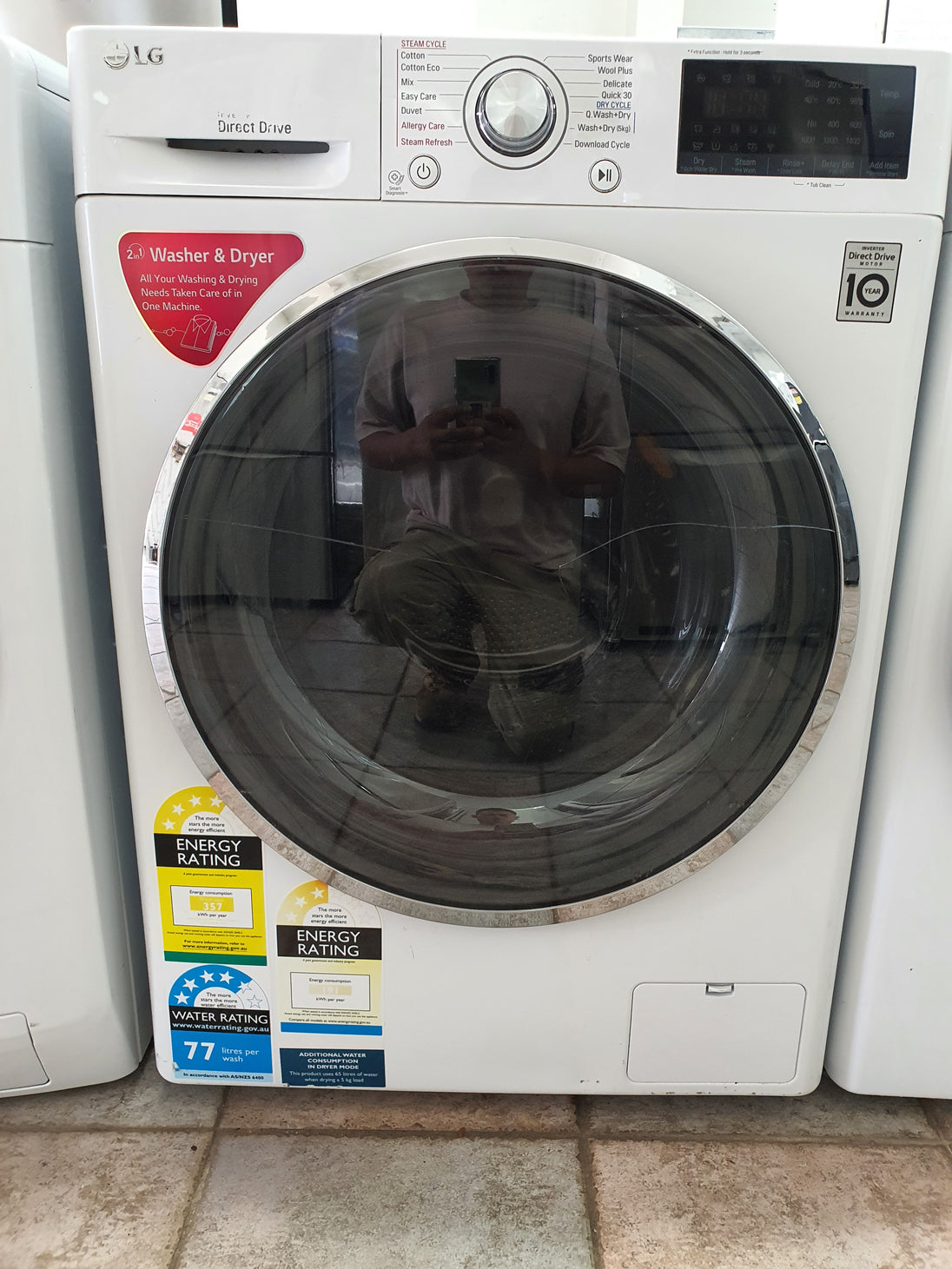 LG 9/5 kg combo washer and dryer Cheap World Online