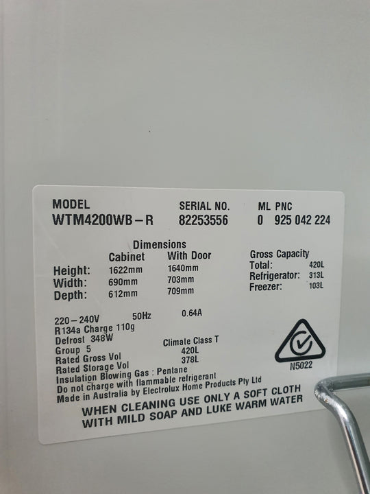 Westinghouse 420 L Refrigerator Cheap World Online